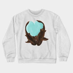 Cuddling Nurse Sharks Crewneck Sweatshirt